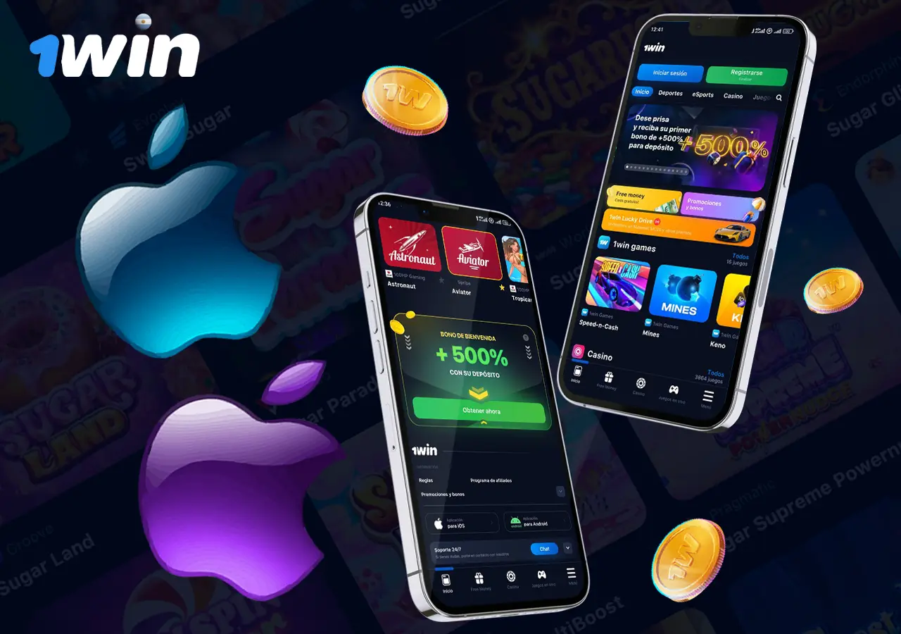 La aplicación de 1Win para iOS