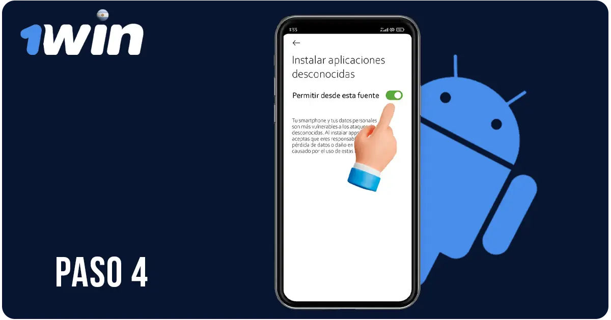 Descargar 1Win Argentina Para Android Paso 4