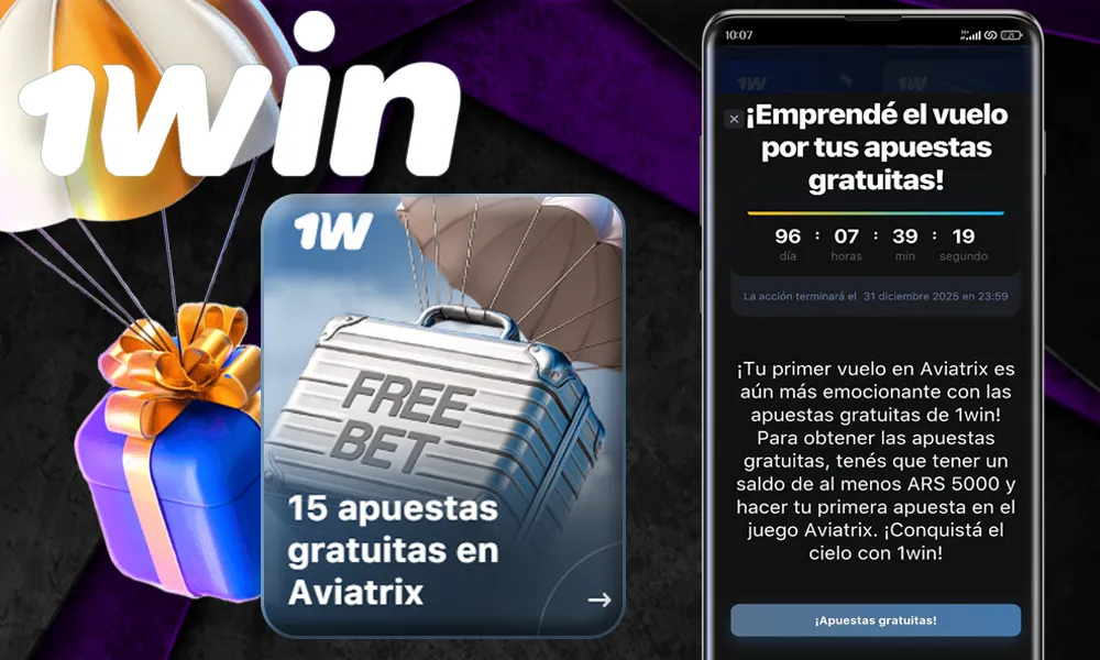 15 Apuestas gratis en AviatriX 1win