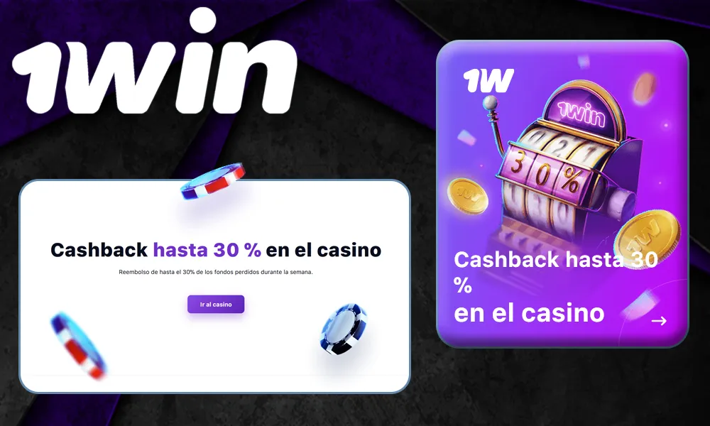 Reembolso semanal de hasta el 30 %