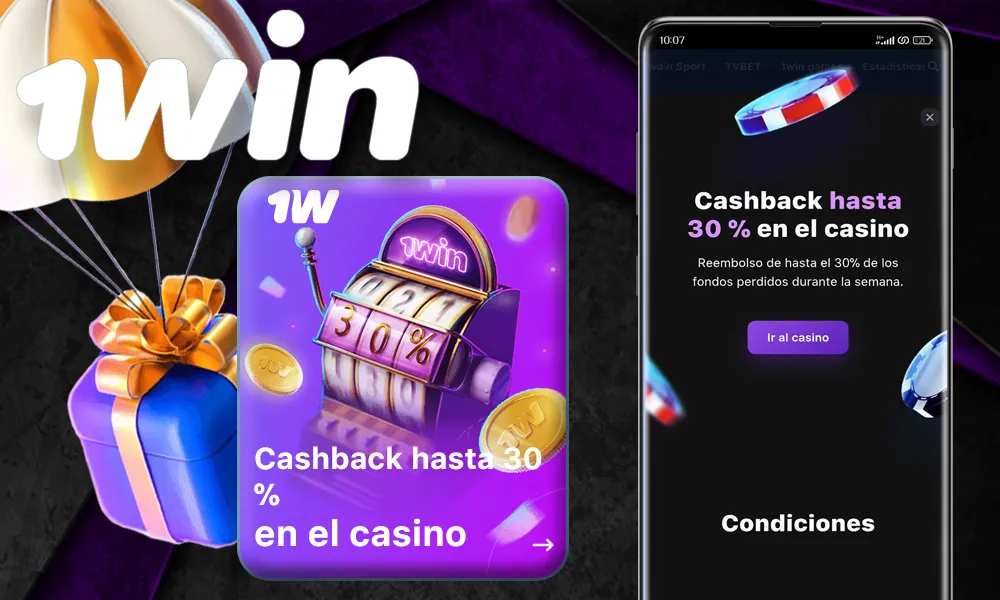 Cashback semanal del casino